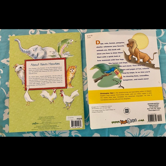 DRAW ANIMALS Big Clean Art Books🦒 Brand New! - Picture 2 of 5